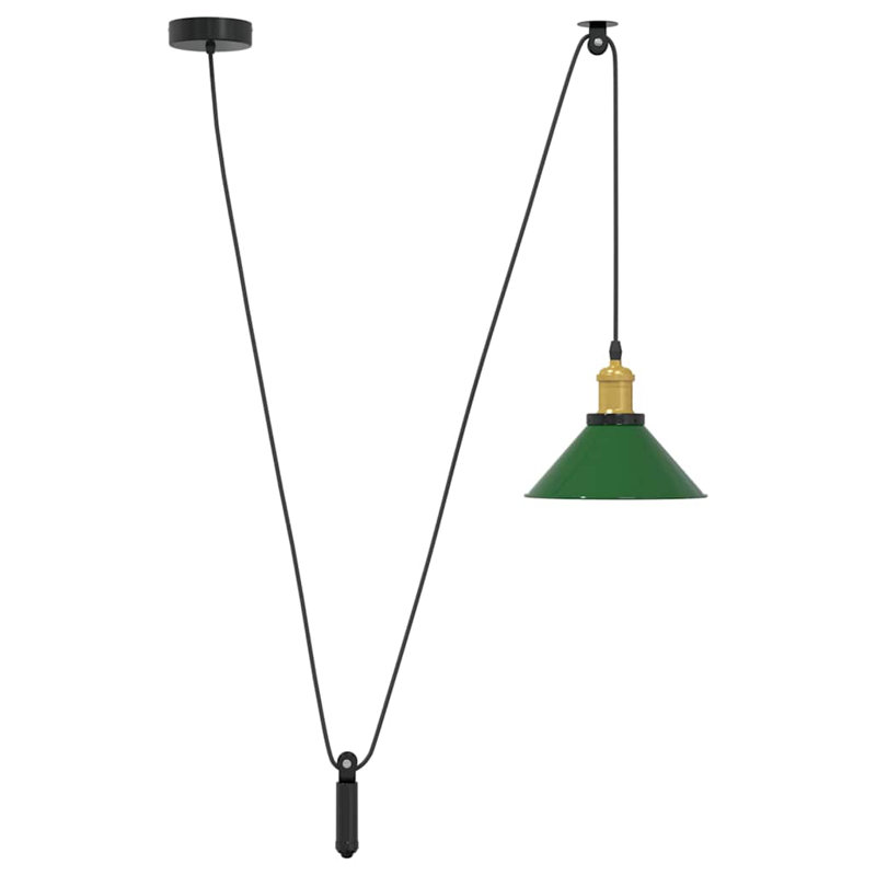 Ashyia 1 - Light Gloss Green Pendant, Gloss Green