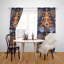 Panneaux de rideaux semi-transparents abstraits-694372581