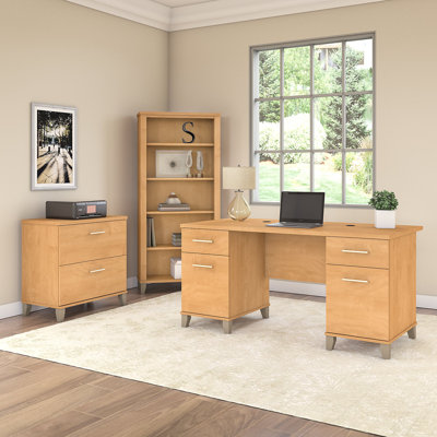 Magomed 3 Piece Computer Desk Office Set