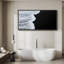 Grande impression sur toile encadrée, impression de paysage océanique de plage pour décoration côtière-116848249-116848250