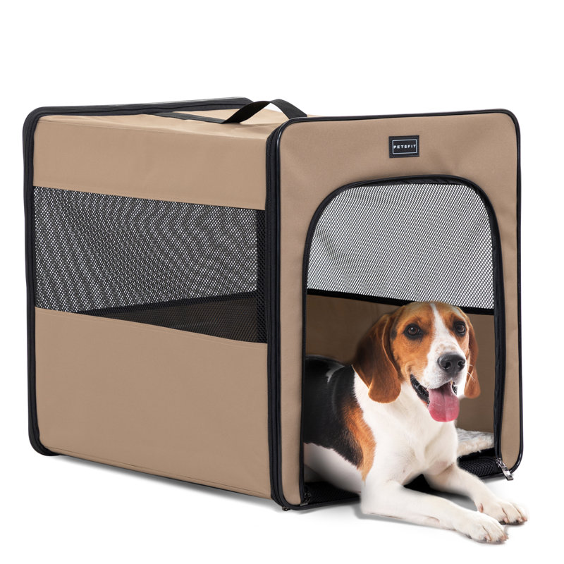 Collapsible Soft-Sided Crate with 1 Door
