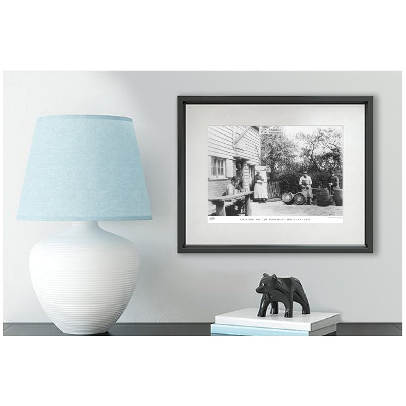 Chessington, the Bonesgate, Moor Lane 1892 1 Piece Single Picture Frame Wall Art, 28cm H x 36cm W x 2.3cm D