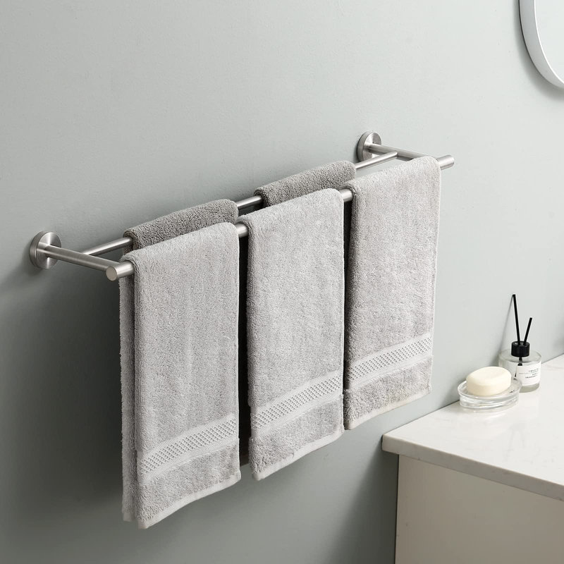Lenio 76.1cm 2 Wall Towel Bar