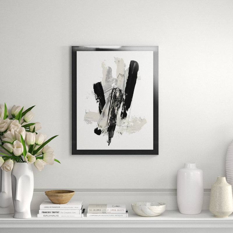 Art Of Brushstrokes II Print by Guseul Park, 30" H x 24" W, Plexi