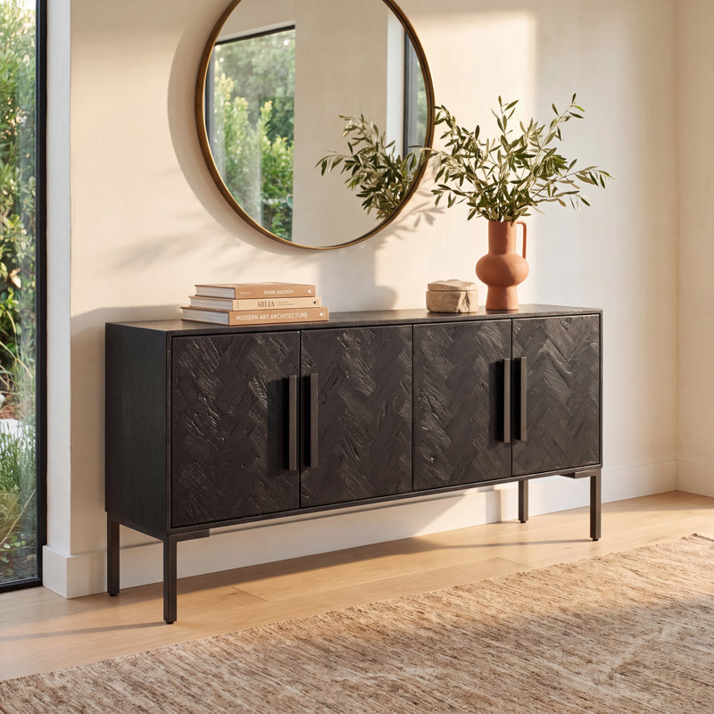 Brookland 77'' Wide Mango Solid Wood Sideboard