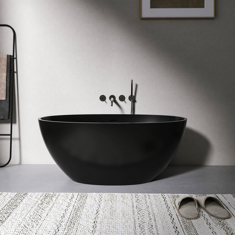Baignoire de trempage autoportante 55 po x 30 po