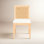 Hudgins Linen Oak Dining Armchair