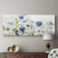 Fleurs sauvages en bleu - Toile tendue avec châssis - Prêt à accrocher-1078222918