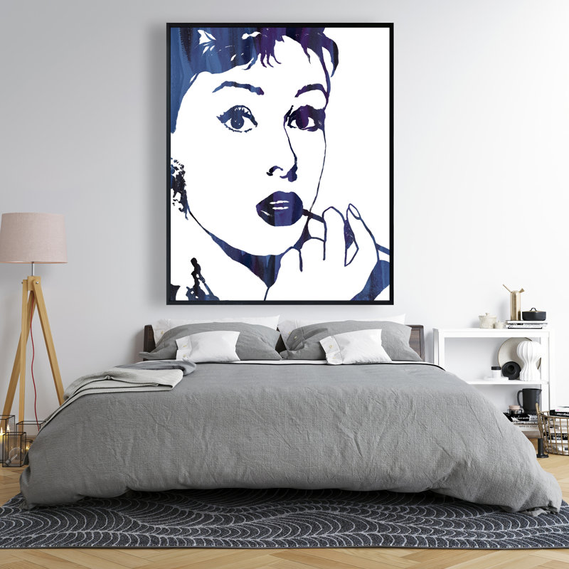 Art figuratif sur toile Audrey Hepburn