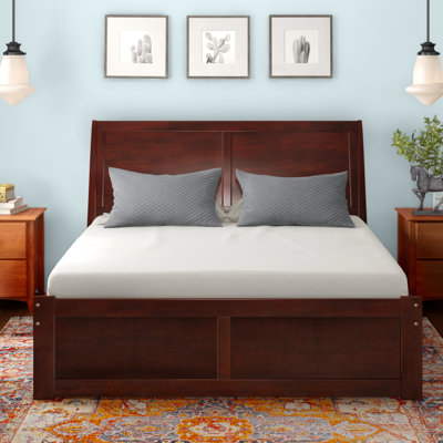 Yailynn Solid Wood Storage Bed