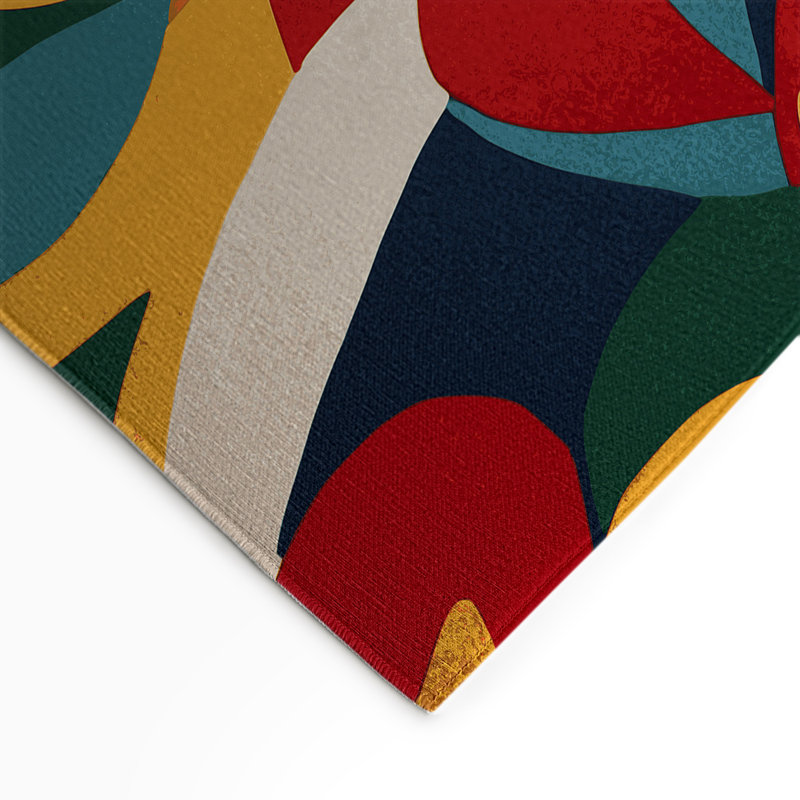 Jazzy Gleam Indoor And Outdoor Area Rug, Rectangle 1'6" x 2'6"