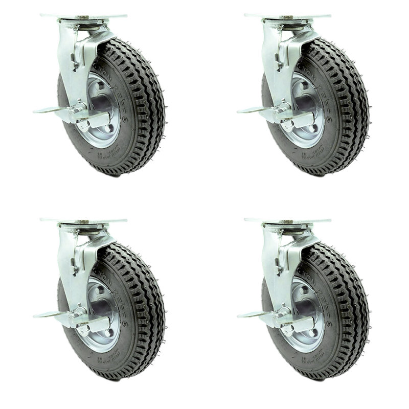 Pneumatic Rubber Caster