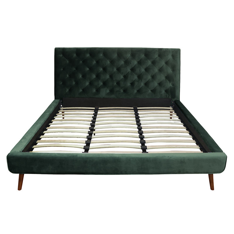 Hamsa Upholstered Platform Bed, Queen