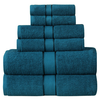 Ensemble de serviettes 12 pièces 100% coton Cuellar