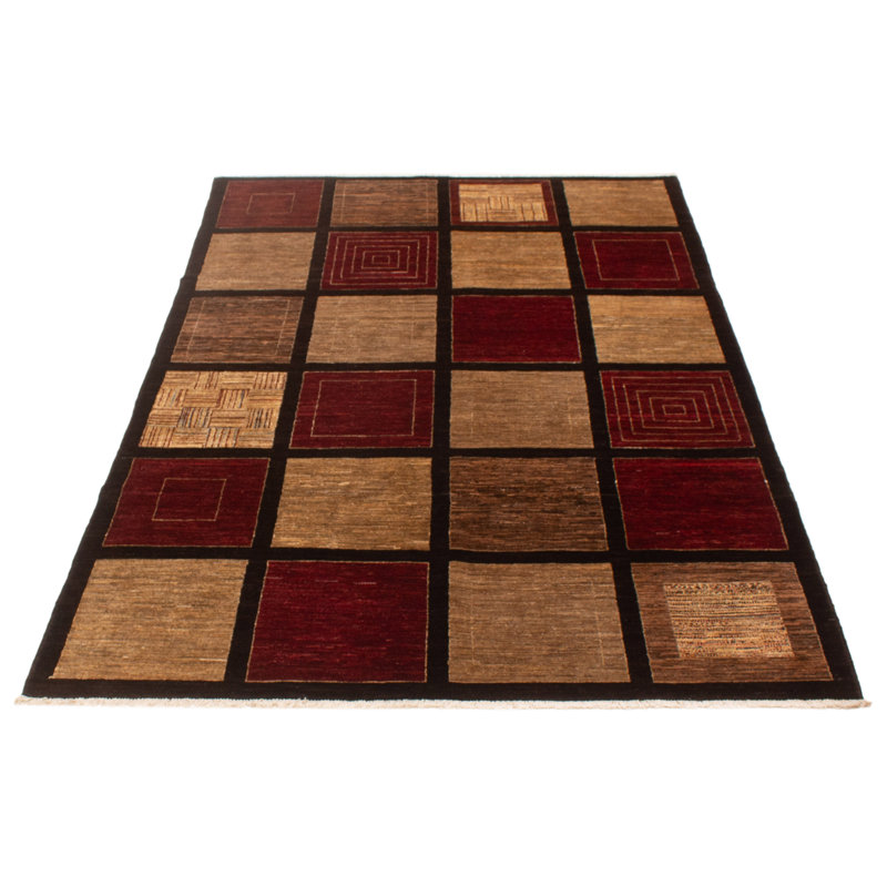 Tapis rouge Finest Peshawar Ziegler 6 pi 0 po x 9 pi 0 po