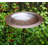 18" Classic Copper Birdbath with Tripod Stake