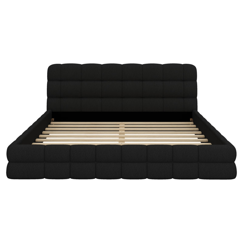 Latitude Run® Upholstered Platform Bed | Wayfair Deals