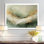 «Ephemeral Emerald Pathway To The Gemstone III», art mural encadré en marbre