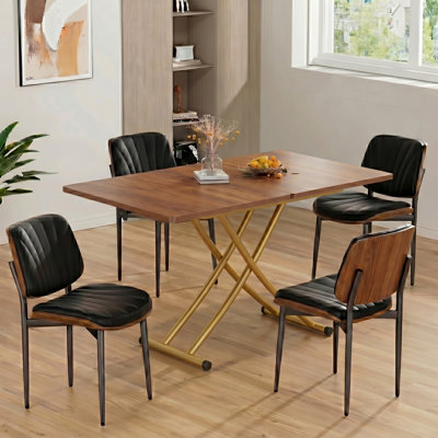 Table de salle à manger et de travail convertible moderne et minimaliste Modern