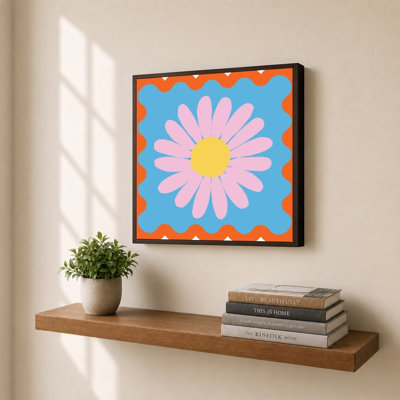 «Happy Flower» par Emily Navas - Impression sur toile