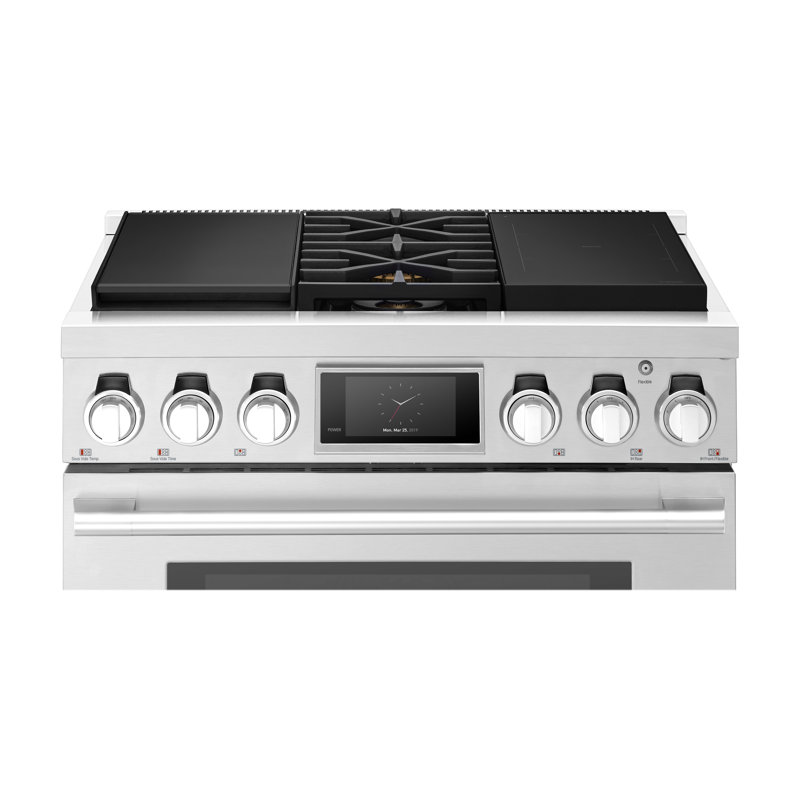 36-Inch Dual-Fuel Pro Range With Sous Vide And Induction