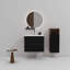 Meuble-lavabo mural brut avec lavabo en céramique intégré avec trop-plein, grand meuble-lavabo flottant de rangement pour salle de bain moderne, pré-assemblé-1910567371