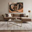 Faune, art mural sur toile brun caracal-1727883827