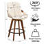 Swivel Upholstered Counter Stool-2011558005-2011558004-2011558011
