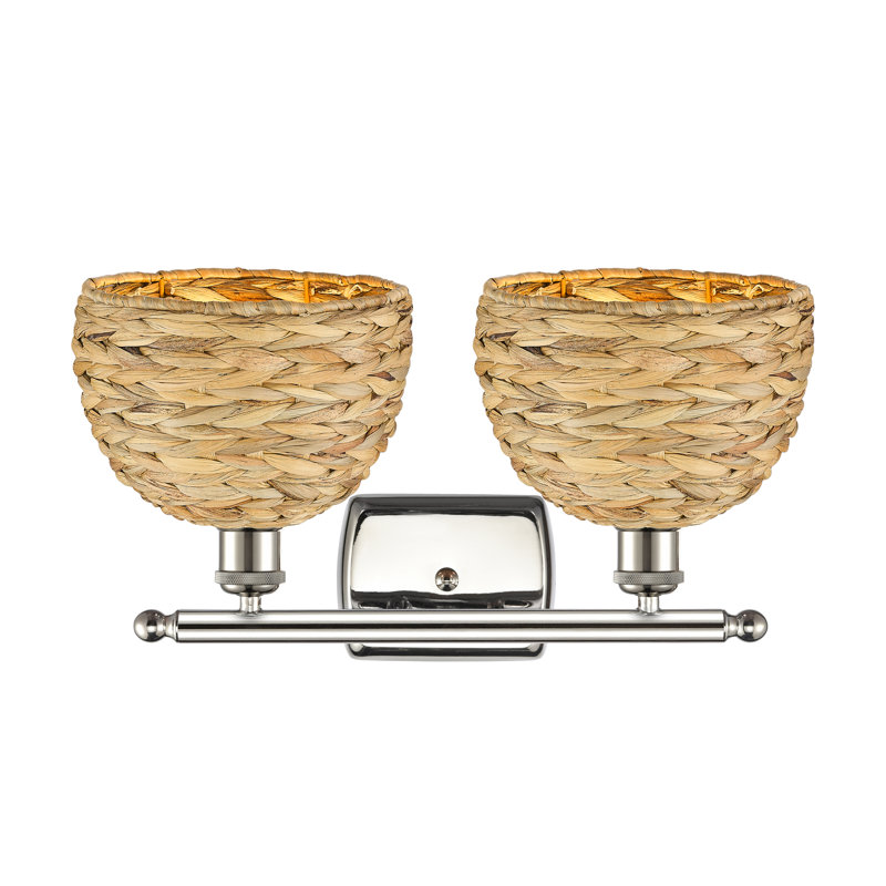 Balf 2 - Light Dimmable Vanity Light, Polished Nickel