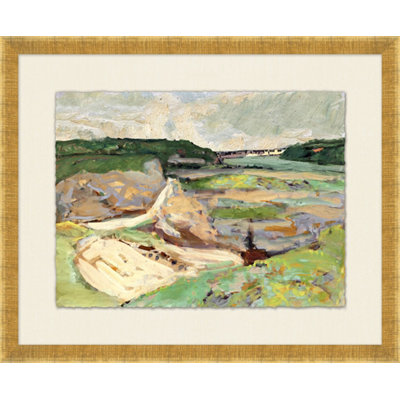 Over The Bluff Painting