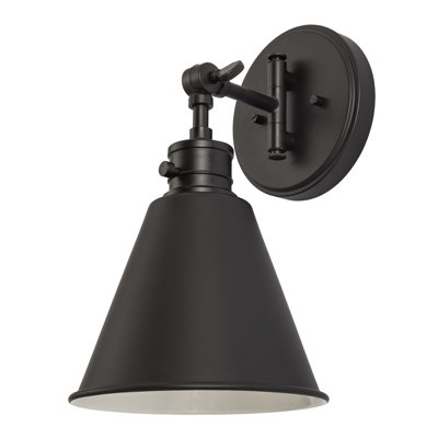 Aletra Steel Armed Sconce