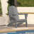Dauji Oversize Wood Texture Adirondack Foldable Chair Weather-Resistant Fire Pit Chair-1540518066