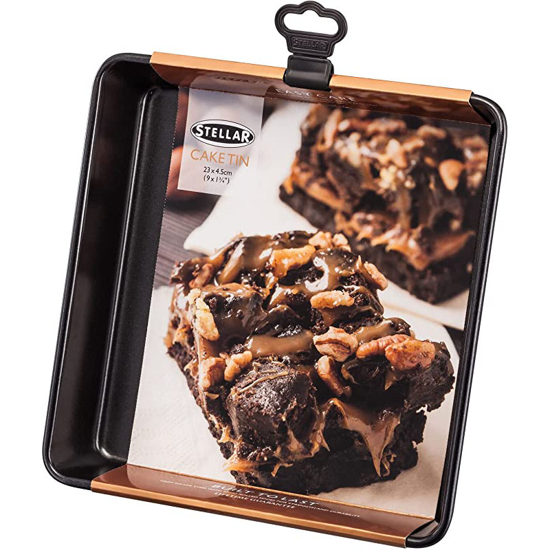 Stellar, Bakeware - Non-Stick Square Cake Tin
