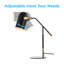 Lampe de bureau noire 19,25 po Bullington