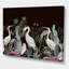 Chinoiserie avec oiseaux et pivoines III - peinture sur toile-59283768-59523901