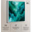 Toile texturée bleu sarcelle II, art abstrait bleu sarcelle -65623808-65623814
