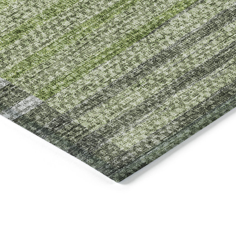 Tapis intérieur / extérieur Karsyn avec envers antidérapant, Rectangle 5 pi x 7 pi 6 po