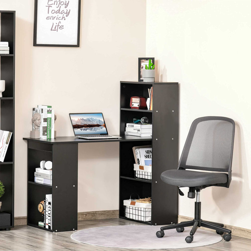 URBNLIVING Metal Base Computer Desk