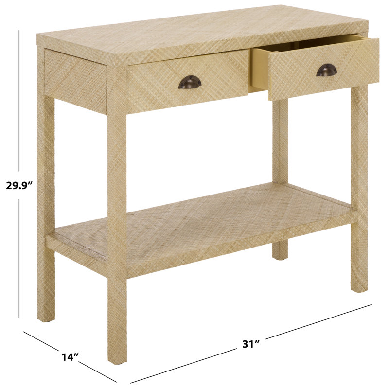 Coleshill 30.98" Console Table, Natural