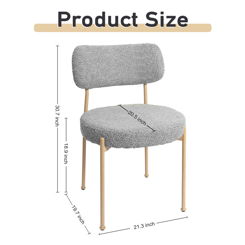 Ensemble de 2 chaises de salle à manger Mercer41