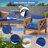 Outdoor Cushion Set (2-Pack) 18x18x4 Inch - Weather & UV Resistant, Fits Patio Lounge & Wicker Chairs, Royal Blue-1543210766-1543210761