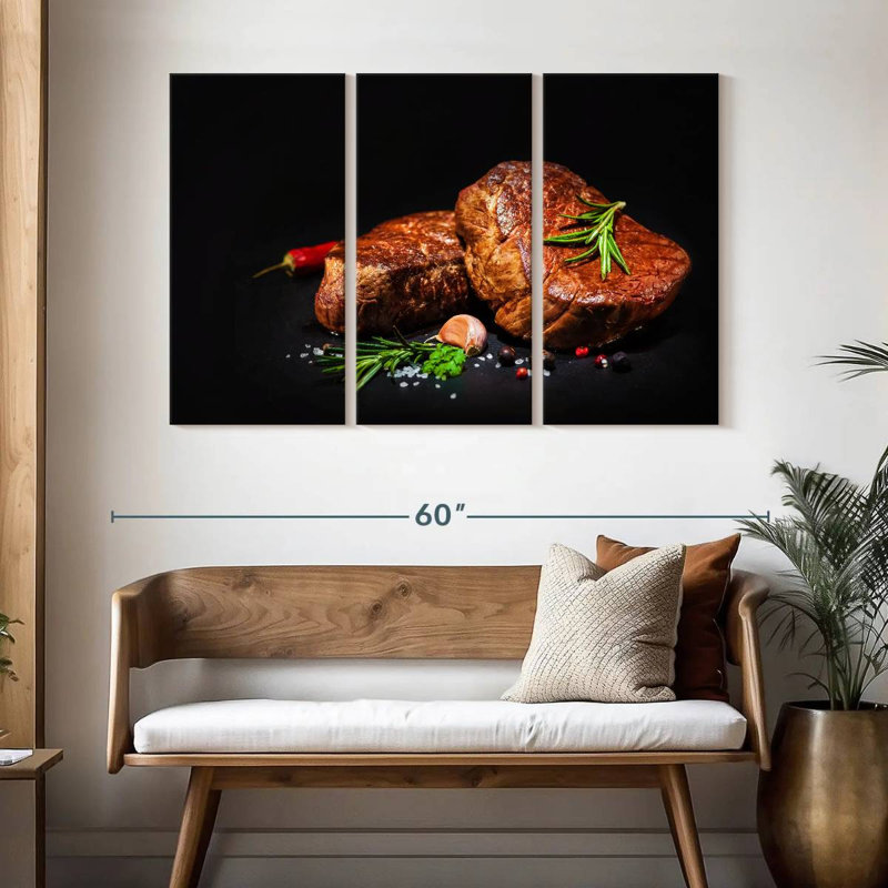 Yarlin Grilled Beef Fillet, 32" H x 50" W