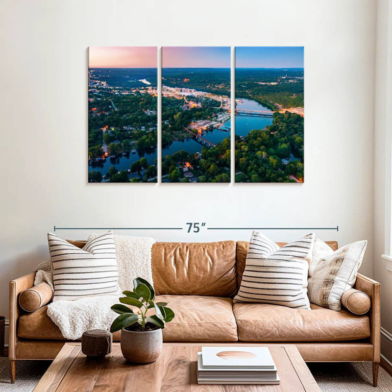Downtown Branson Missouri, 36" H x 57" W