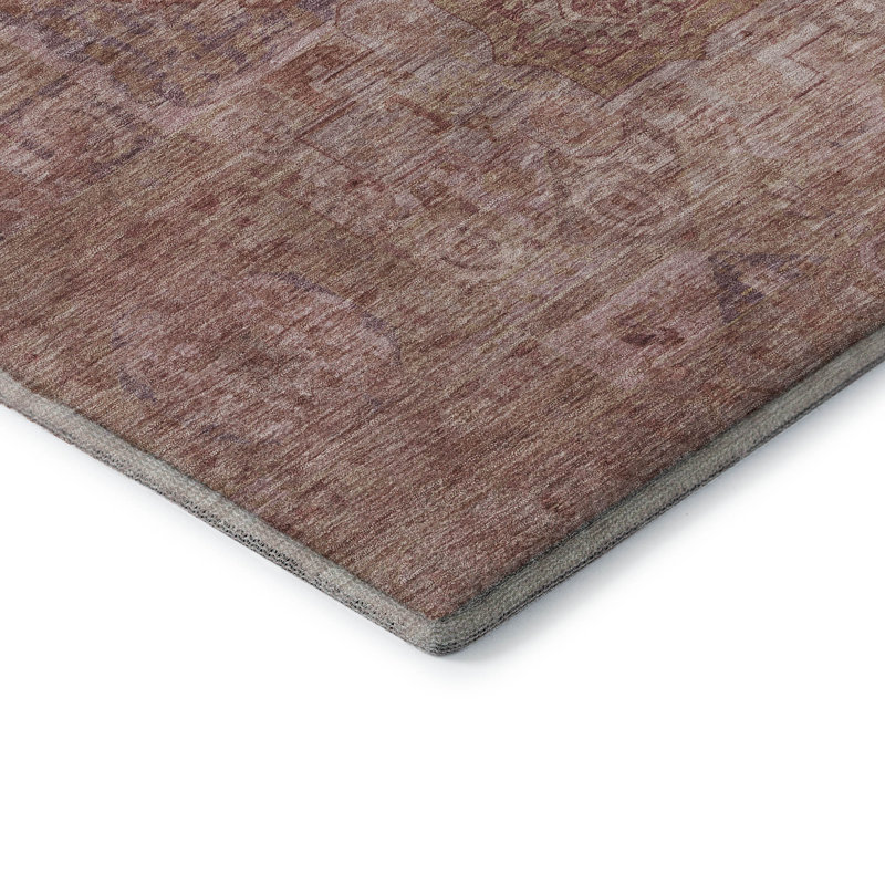Premium Machine Washable Lubbers AMF1743 Global Rug, Rectangle 10' x 14'