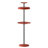 GEEK 49.2'' Modern 3-in-1 Charging & Storage Floor Lamp with Magnetic Wireless Charging Red-1063889610
