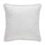 Yuletide Burlap Dove Grey Snowflake Let It Snow Pillow 12x12-2109837000