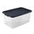 Sterilite Clear Plastic Stacking Storage Containers w/ Lid-98364712-98364711