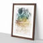 Aerial View Of Brighton Beach - Single Picture Frame Print on MDF-56923292-56923291