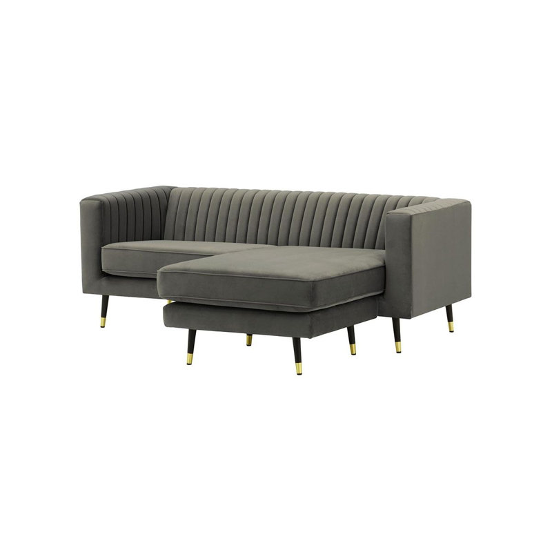 Monaville Universal Corner Sofa, Dark Grey
