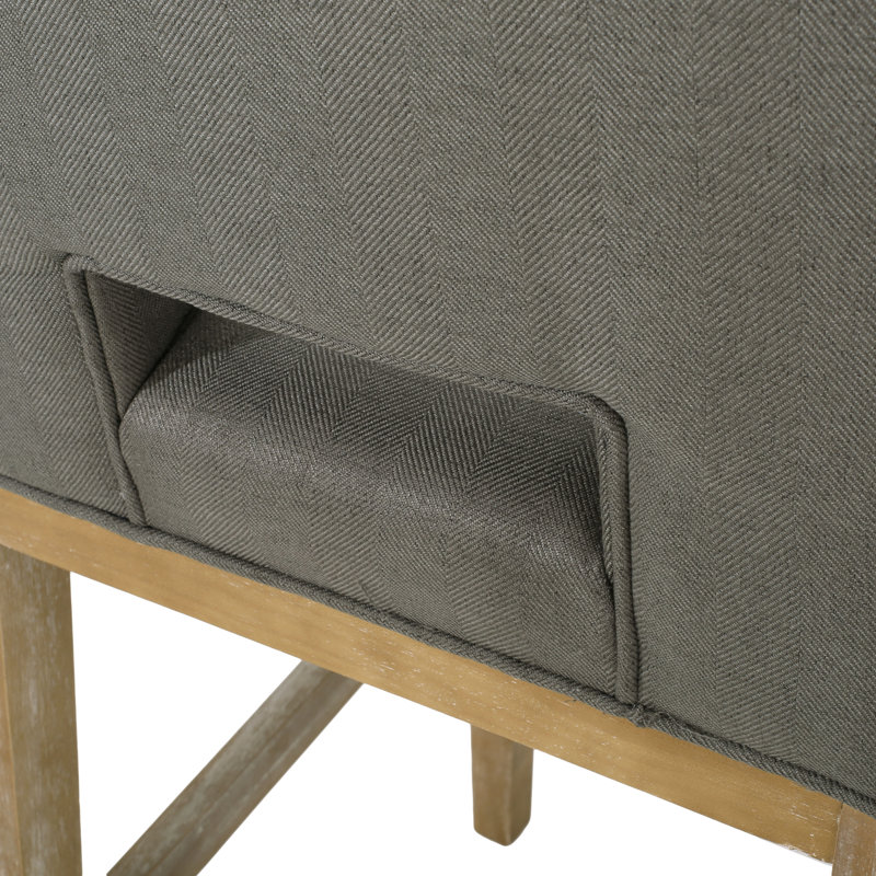 Geir, Gray, Bar Stool (31" Seat Height)